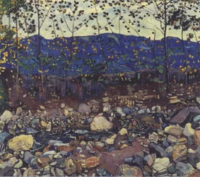 Arroyo de bosque en Leissingen